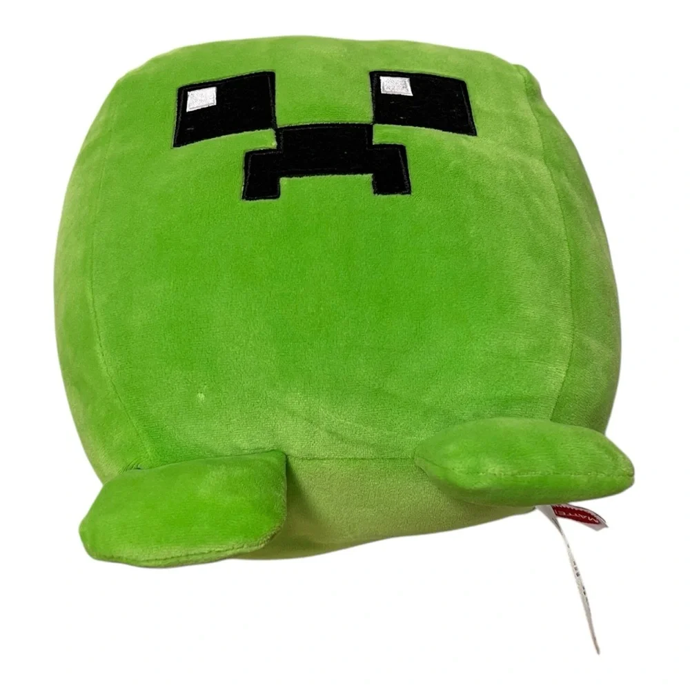 Minecraft MOJANG Green Creeper Plush Toy Character Stuffed Animal 9”